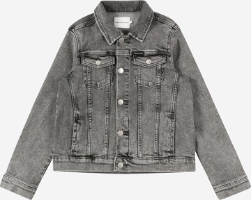 Calvin Klein Jeans Jacke in Grau: predná strana