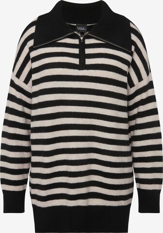 Ulla Popken Sweater in Black: front