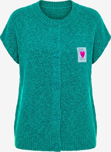 MIAMODA Strickjacke in M-L in tanne / mischfarben, Produktansicht