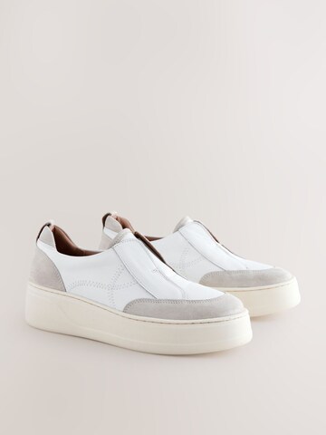 Next Слипоны 'Forever Comfort' в Белый