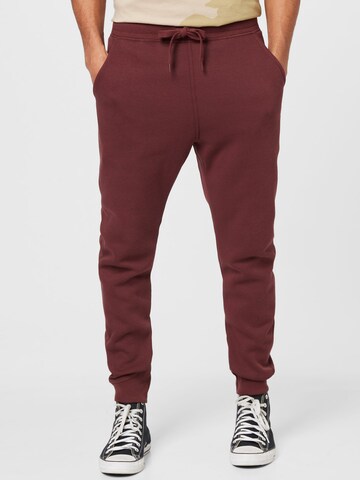 G-Star RAW Tapered Trousers 'Type C' in Red: front