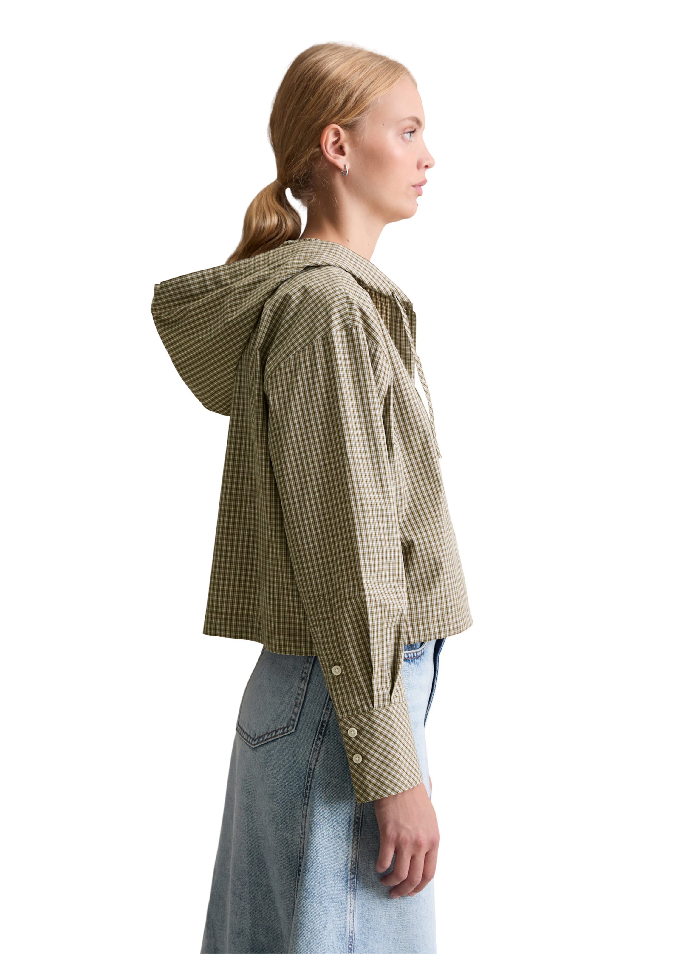Marc O'Polo DENIM Blouse in Green