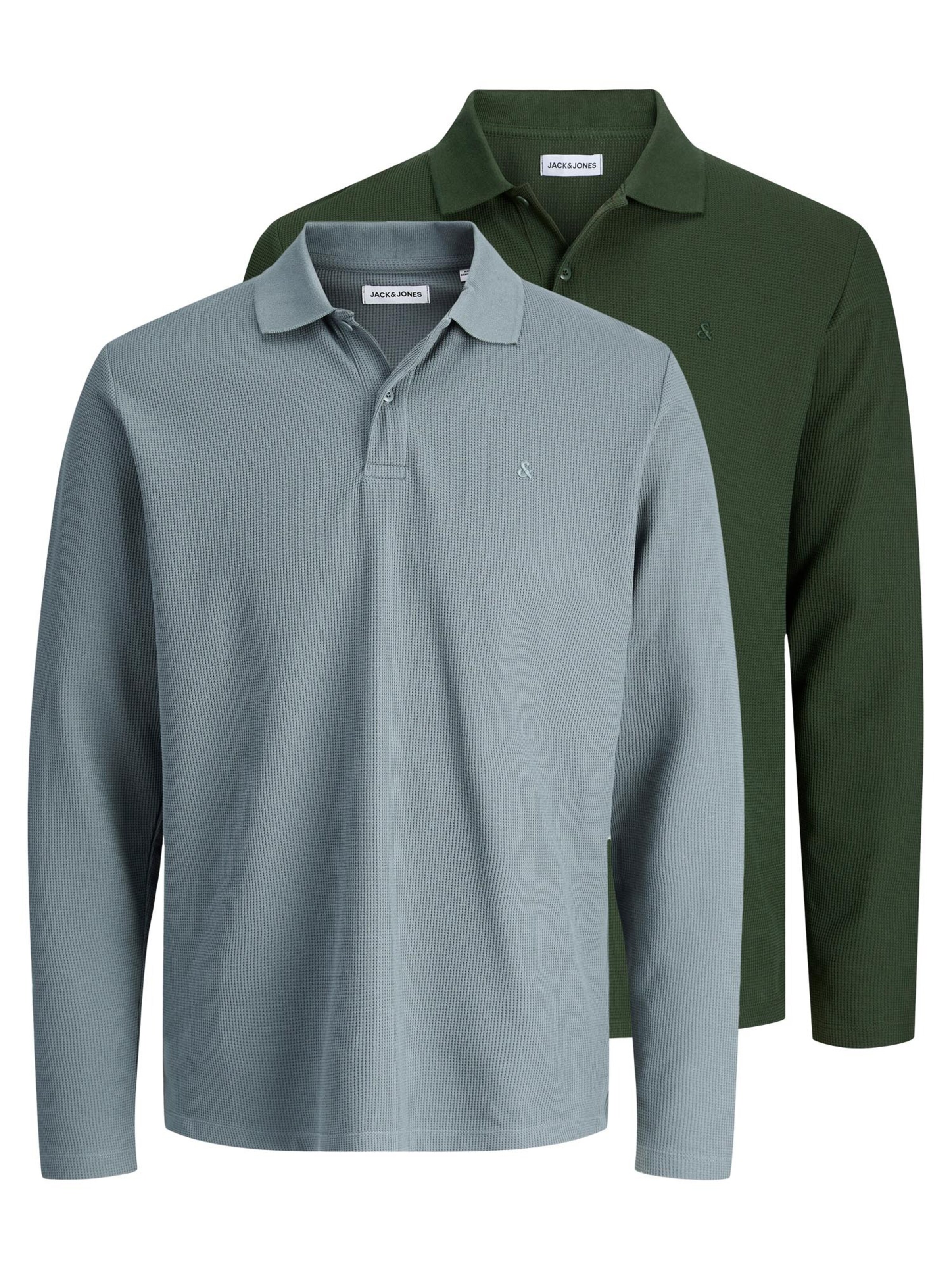 JACK & JONES Shirt 'Austin' in Silver: front