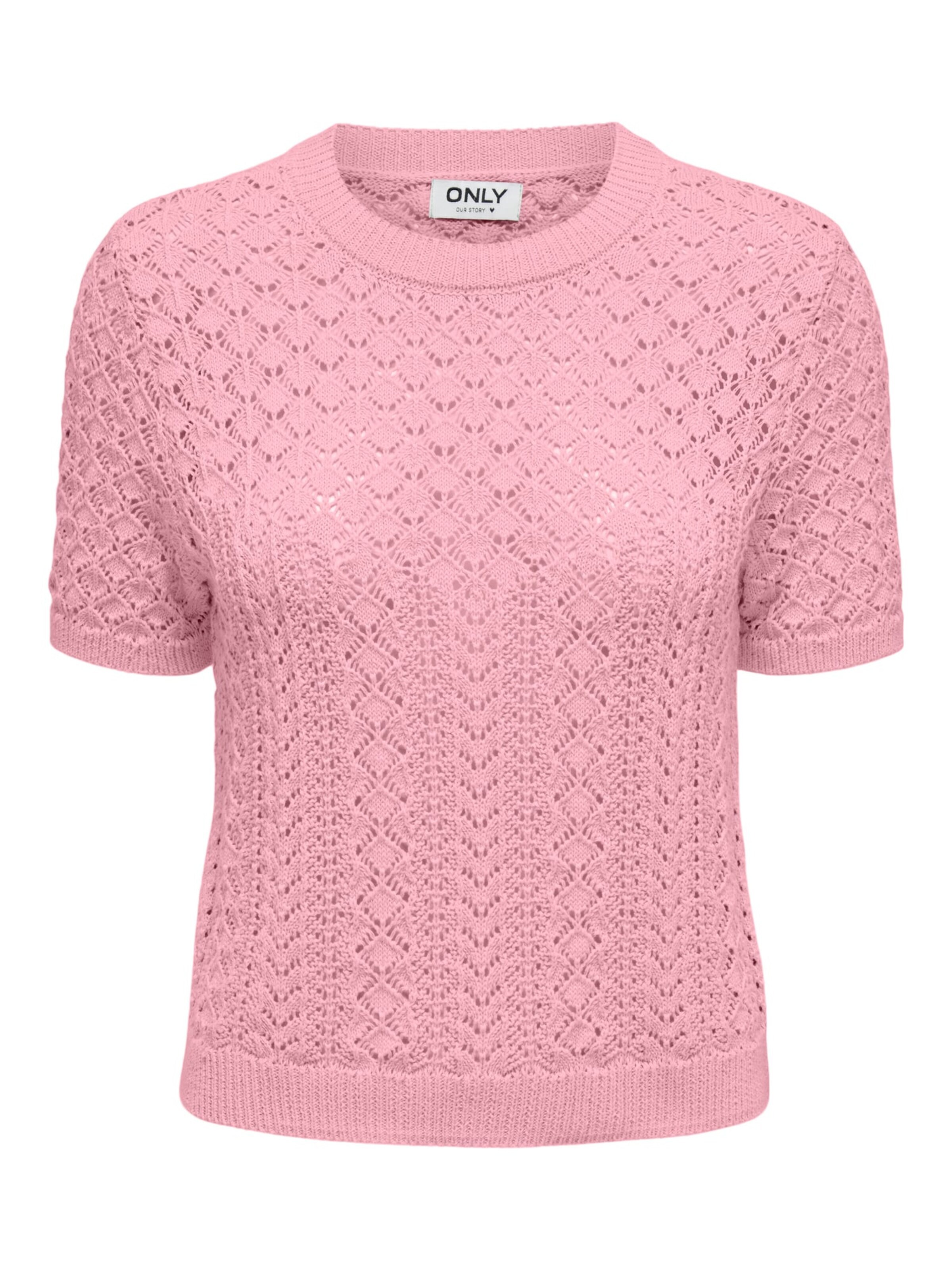 ONLY Top 'Saga' in Roze: voorkant