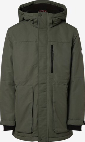 Parka d’hiver TOMMY HILFIGER en vert : devant