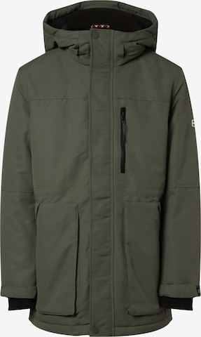 TOMMY HILFIGER Winter Parka in Green: front