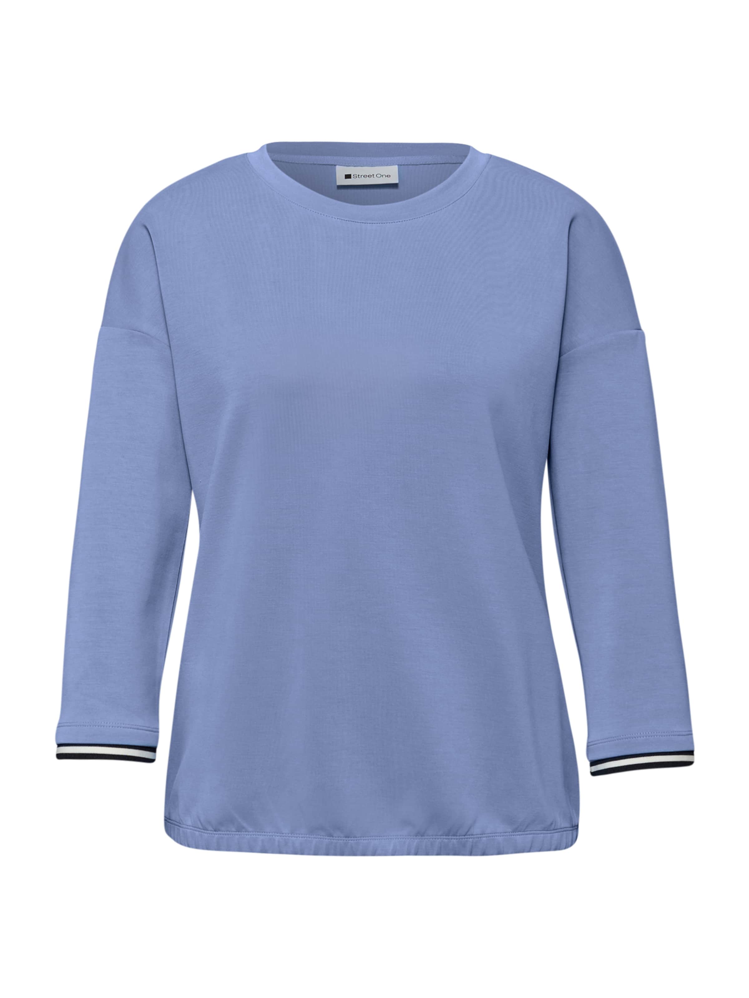 STREET ONE T-shirt i blå: framsida