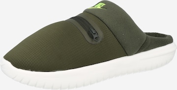 Nike Sportswear - Pantufa 'Burrow' em verde: frente