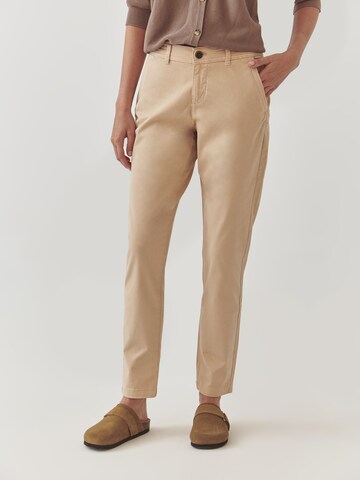 TATUUM - Tapered Pantalón chino 'Hino' en beige