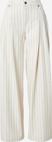 smėlio GUESS JEANS Plačios klešnės Džinsai su kantu: priekis