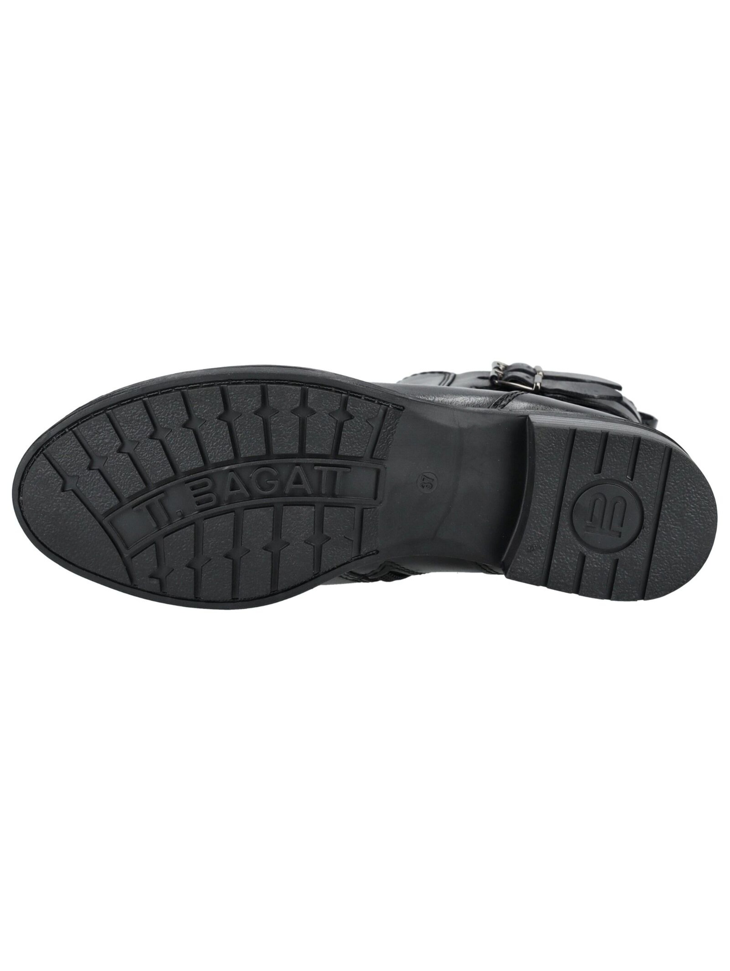 TT. BAGATT Enkellaarsjes in Zwart