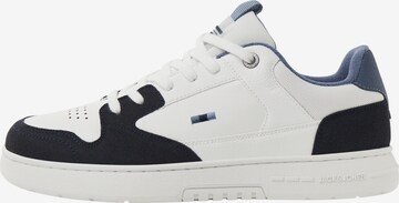 Baskets basses 'HEATH' JACK & JONES en blanc : devant