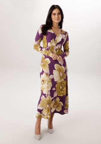 Aniston SELECTED Evening Dress in Purple: front