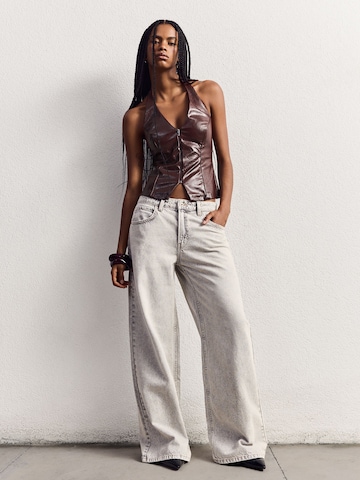 Chemisier Bershka en violet