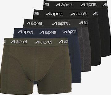 aprel regular Boksershorts i blå: forside