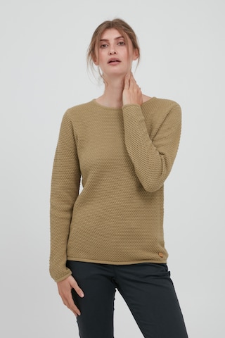 Oxmo Pullover 'Helen' in Braun: predná strana