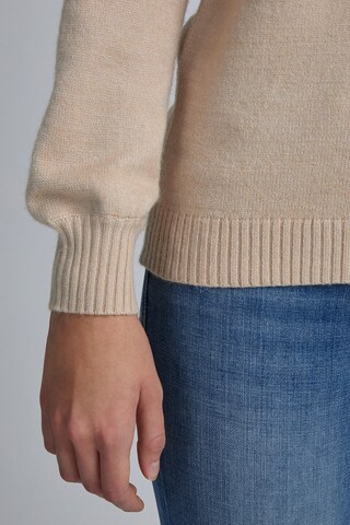 Pull-over 'Milo' b.young en beige