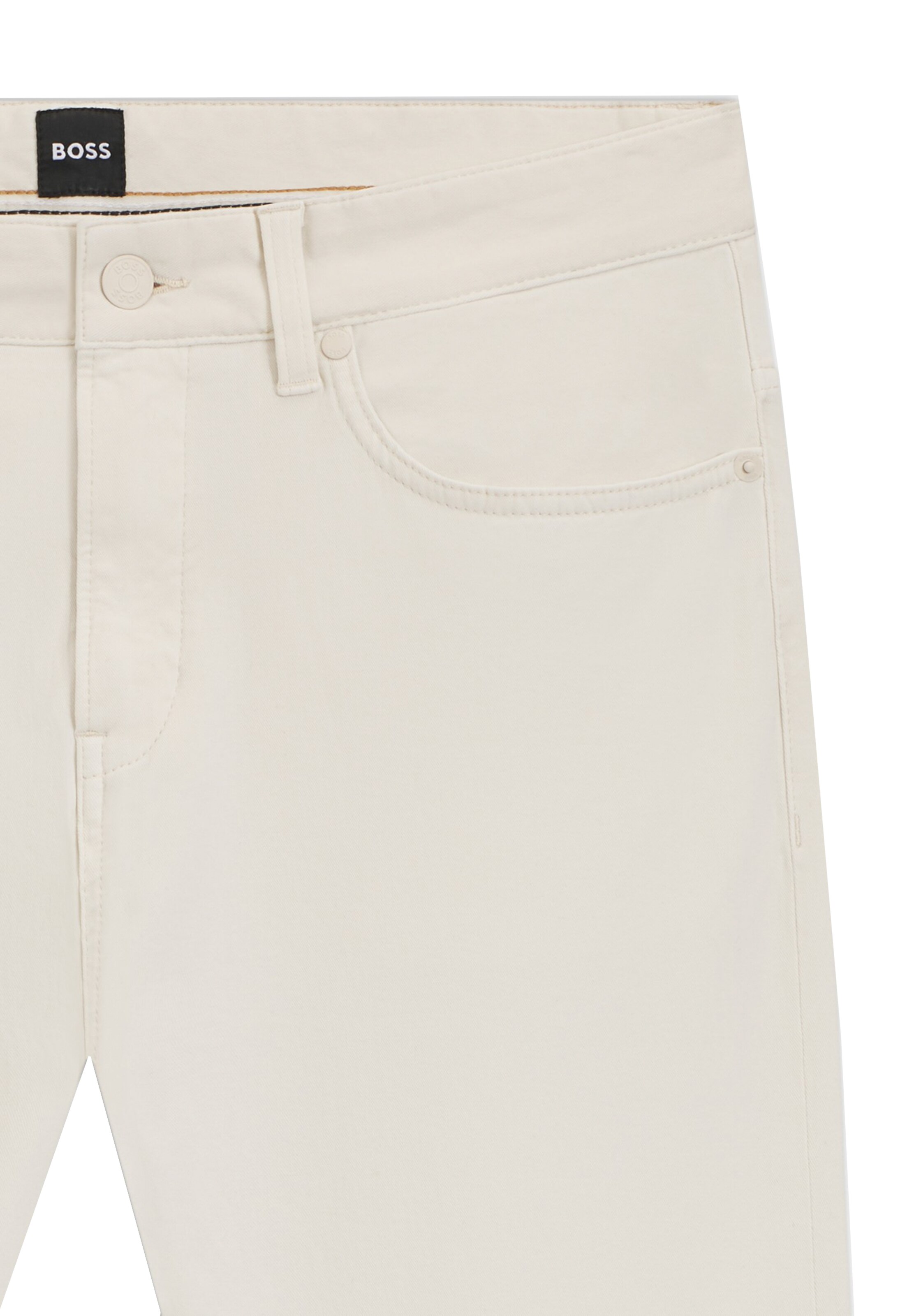 BOSS Slim fit Pants in White