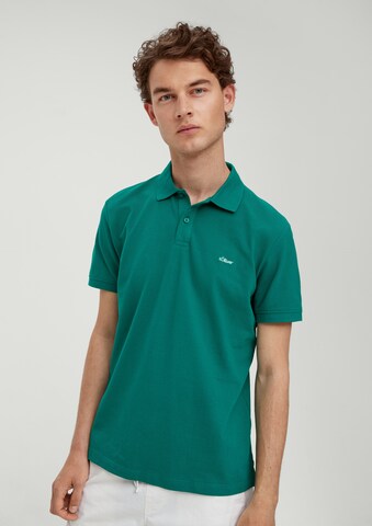 T-Shirt s.Oliver en vert : devant