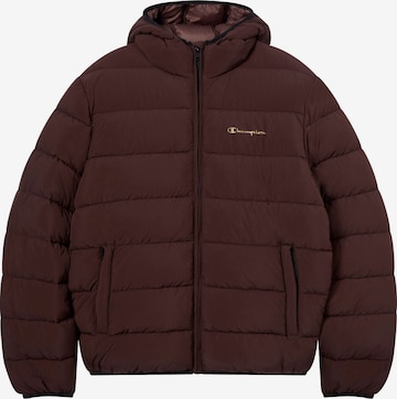 Champion Authentic Athletic Apparel Зимняя куртка в Коричневый: спереди