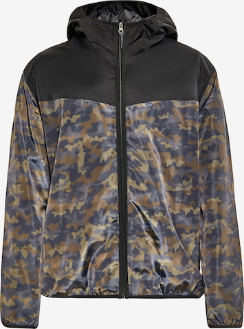 HOMEBASE Between-Season Jacket in Green: front