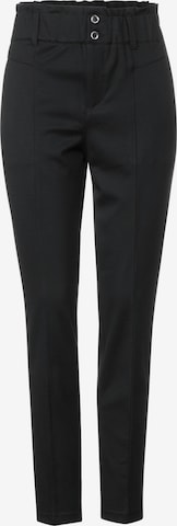 STREET ONE Loose fit Pants in Black: front