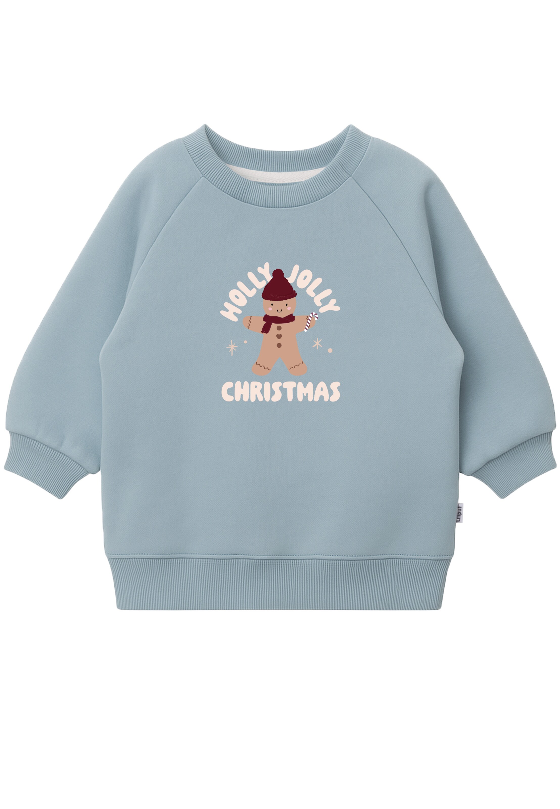 LILIPUT Sweatshirt 'Holly Jolly' in Blau: Vorderseite