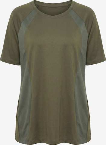 Ulla Popken Shirt in Green: front