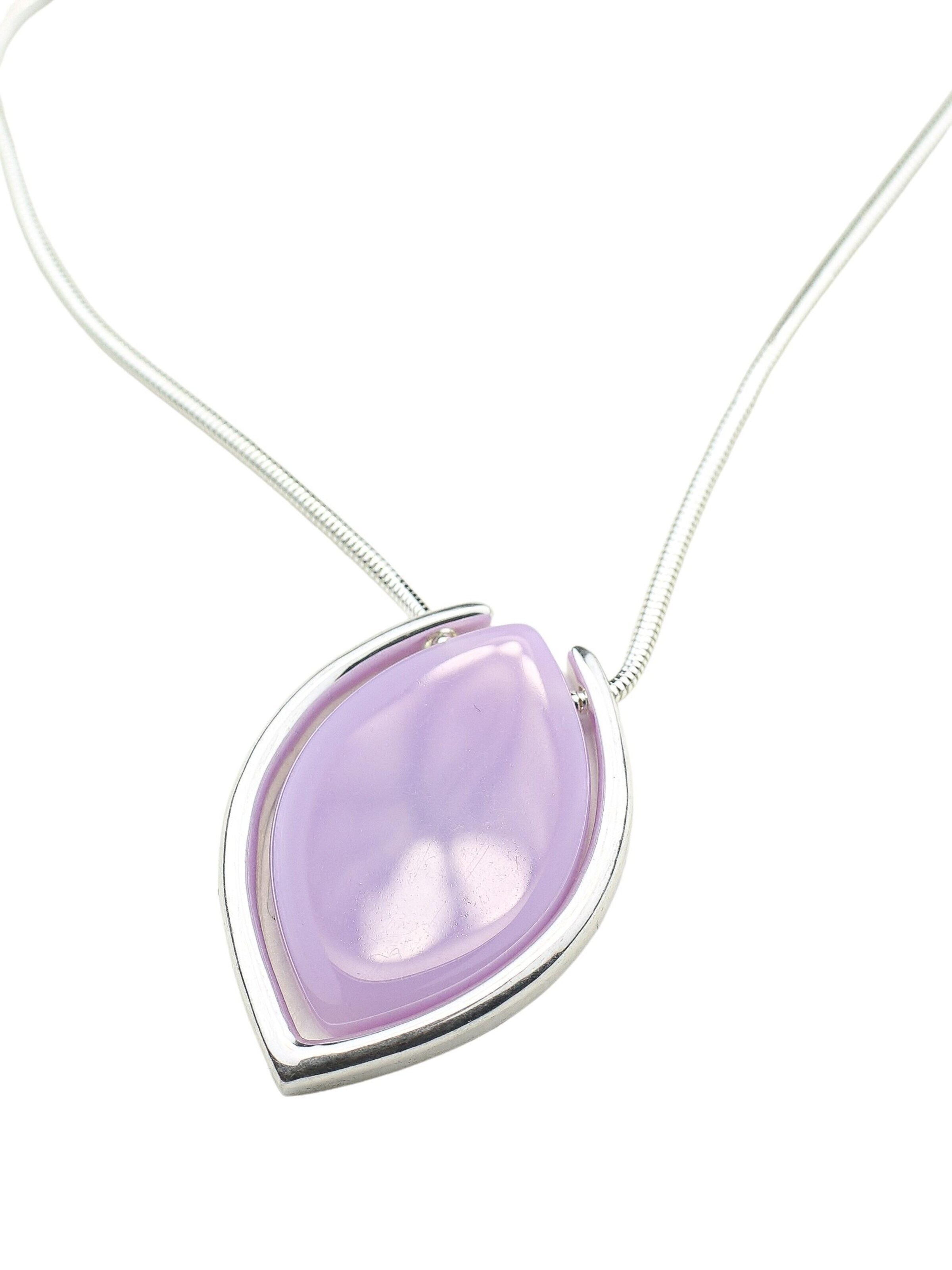 COLLEZIONE ALESSANDRO Necklace 'Celeste' in Purple