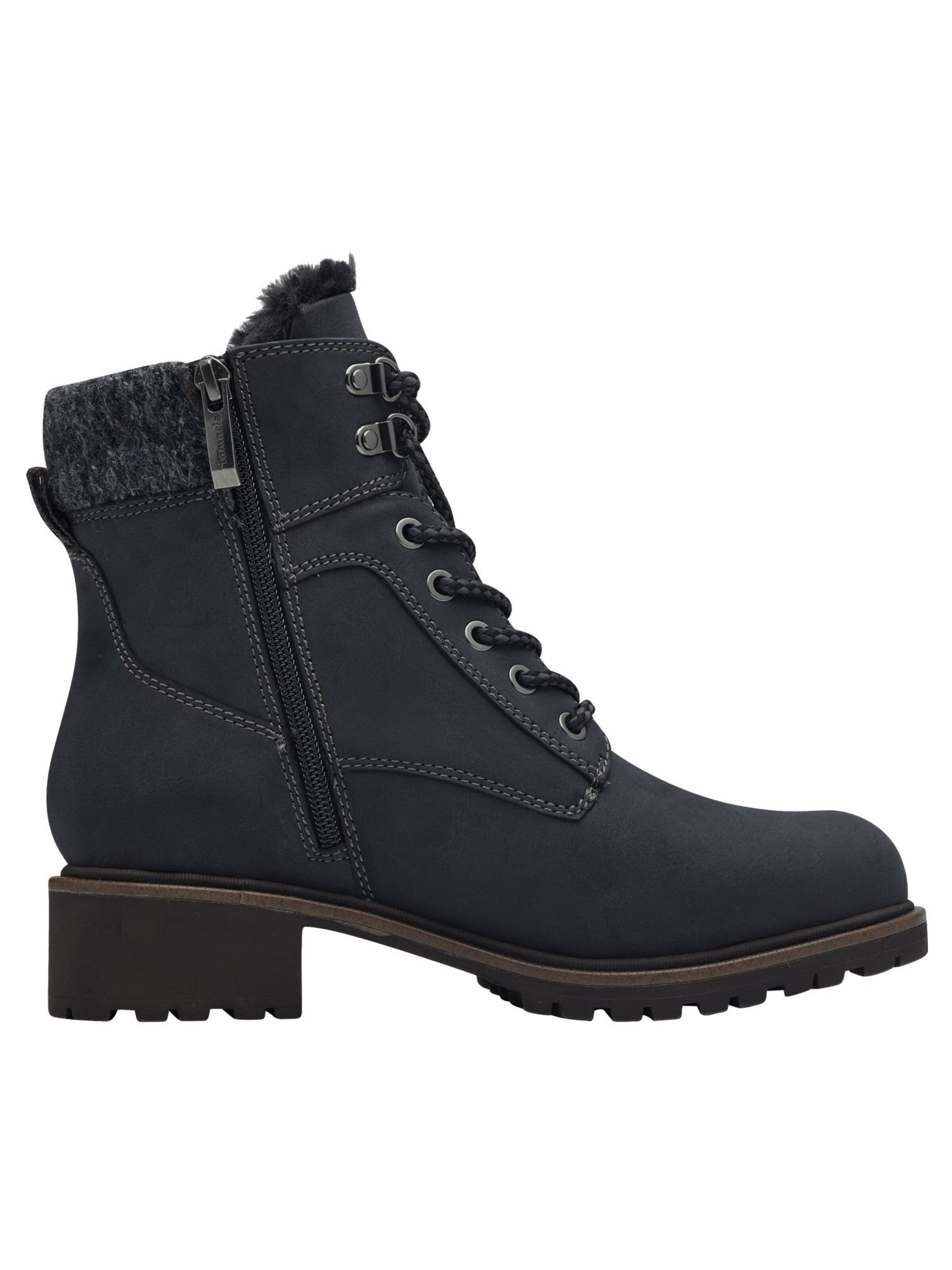 Bottes à lacets Tamaris en bleu