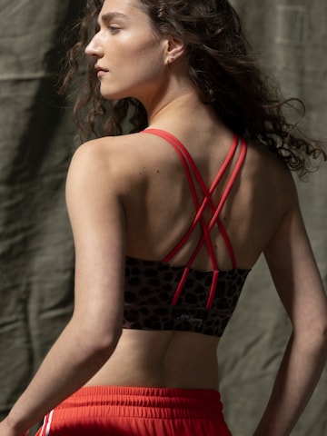 Hey Honey - Bustier Sujetador deportivo en marrón