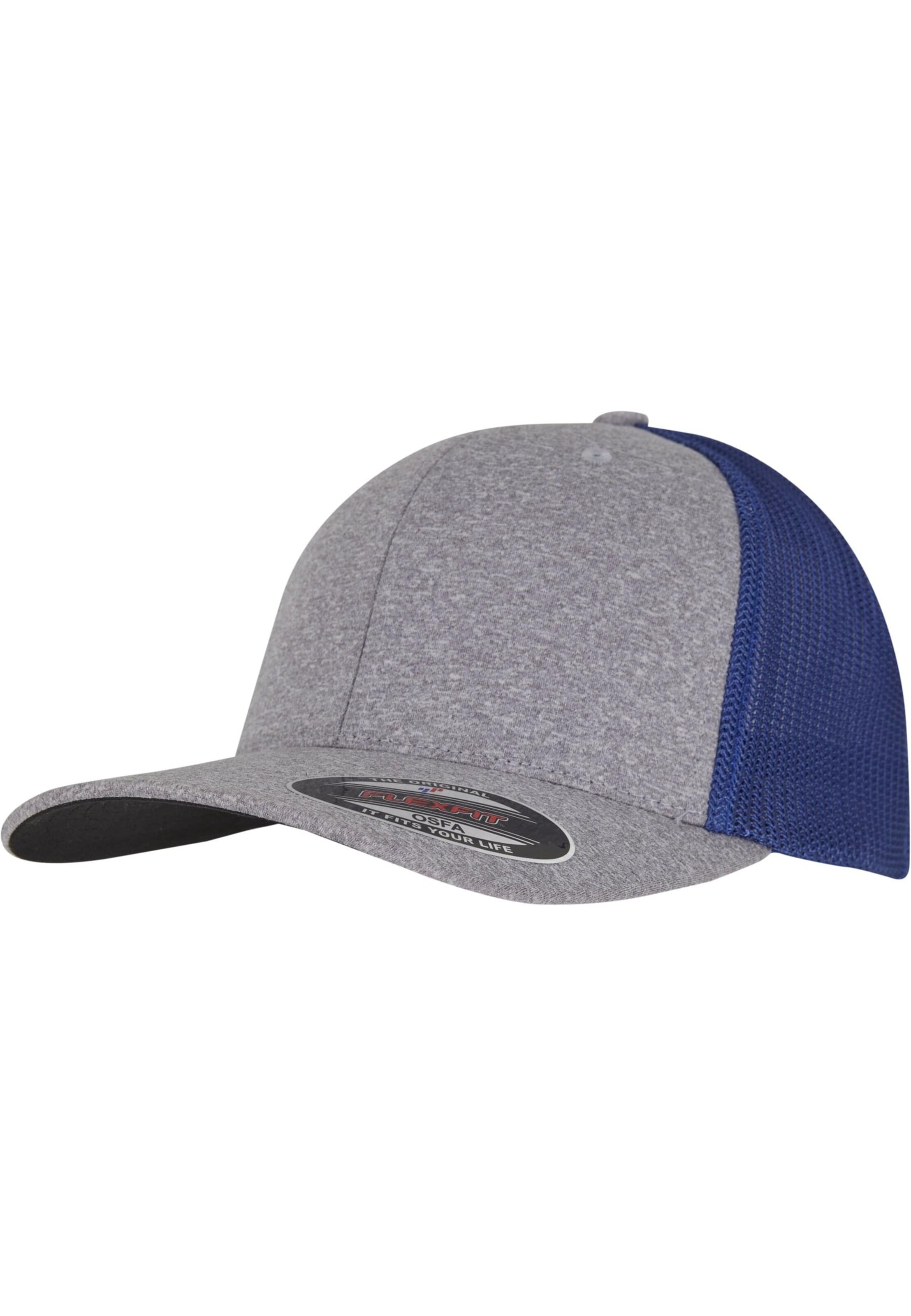 Casquette Flexfit en bleu : devant