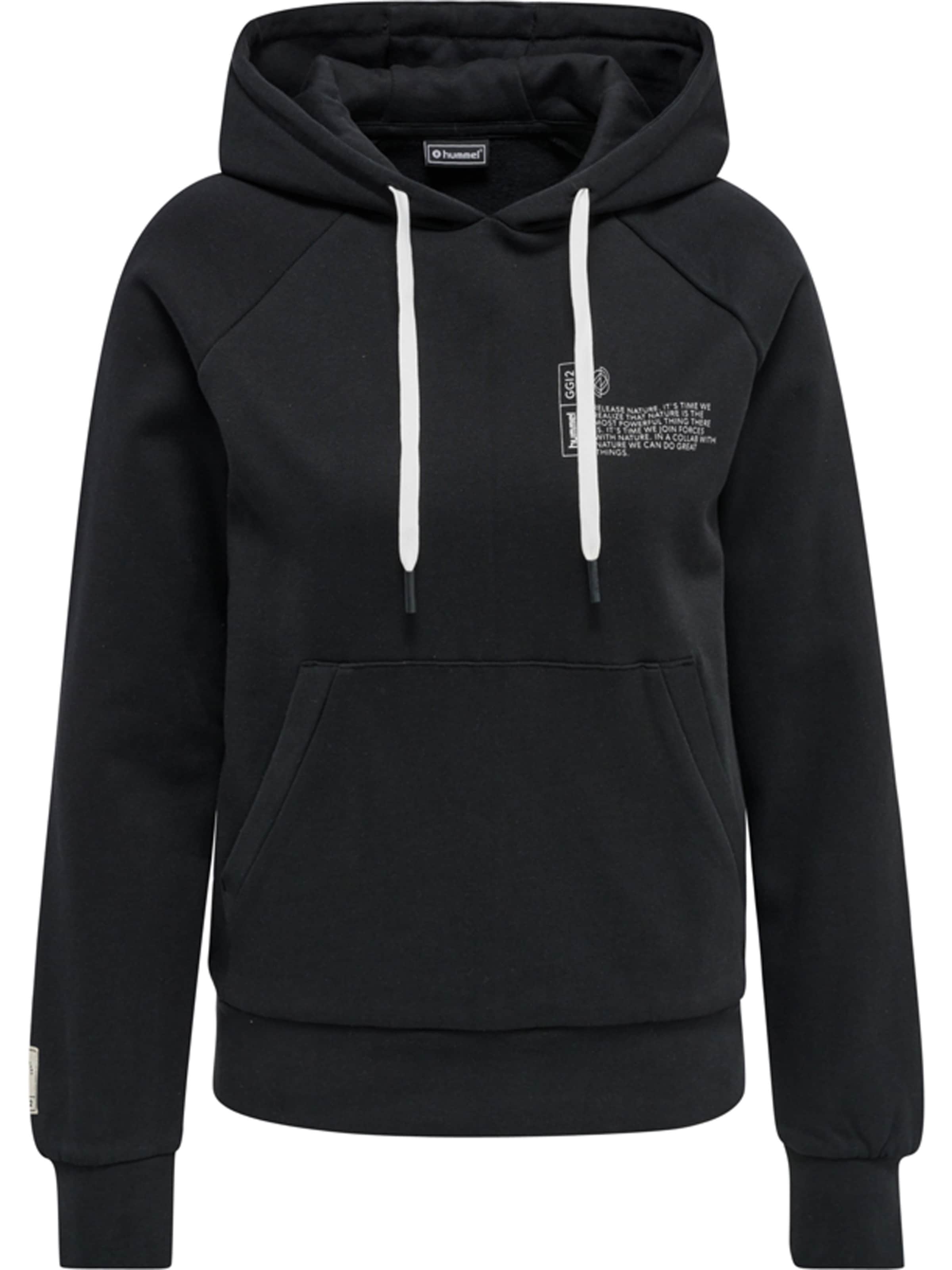 Hummel Sweatshirt 'GG12' in Schwarz: Vorderseite
