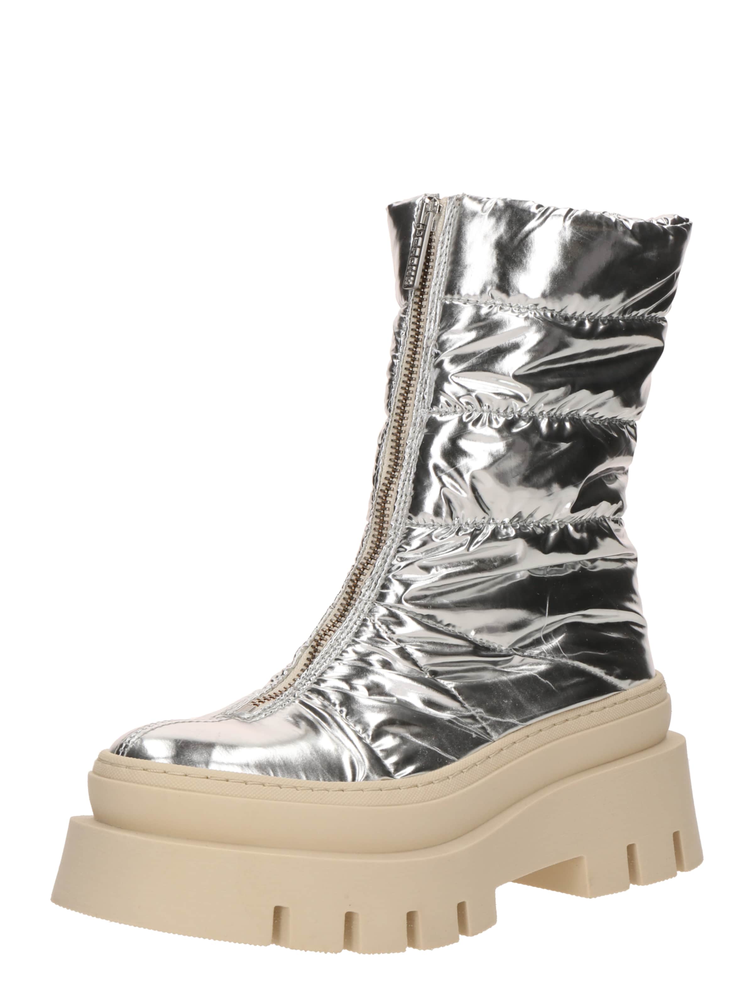 BRONX Μποτάκι 'Evi-Ann' σε ασημί: μπροστά