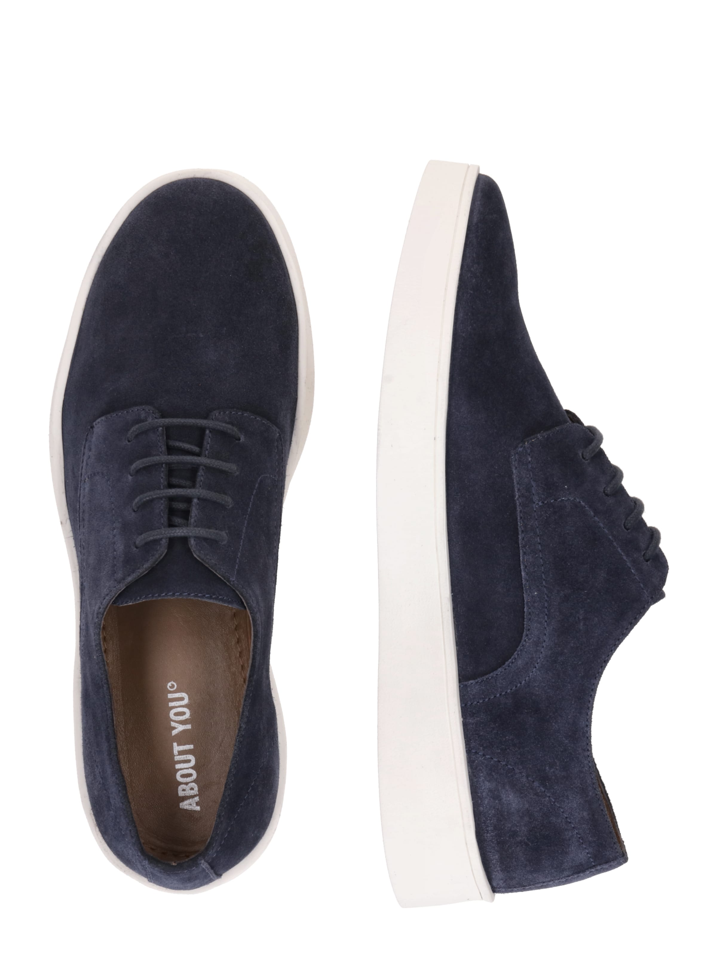 ABOUT YOU Trampki niskie 'Darius' w kolorze niebieski