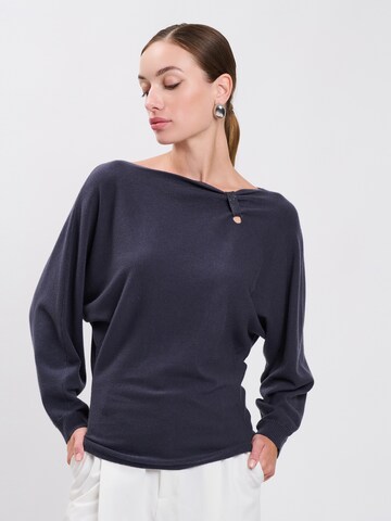 Influencer - Jersey en gris: frente