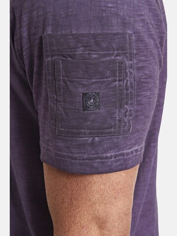 Jan Vanderstorm Shirt ' Helgo ' in Purple