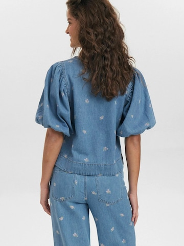 NÜMPH Bluse 'IBIZA' in Blau