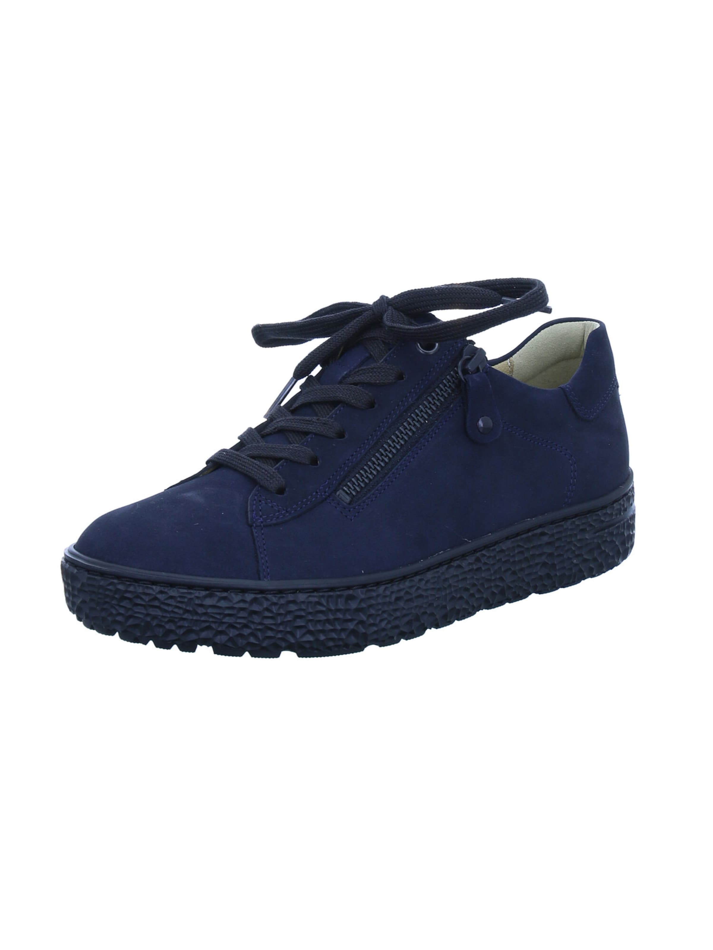 Hartjes Schnürschuh 'Phil' in Blau: Vorderseite