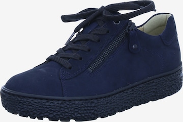 Hartjes Schnürschuh 'Phil' in Blau: Vorderseite