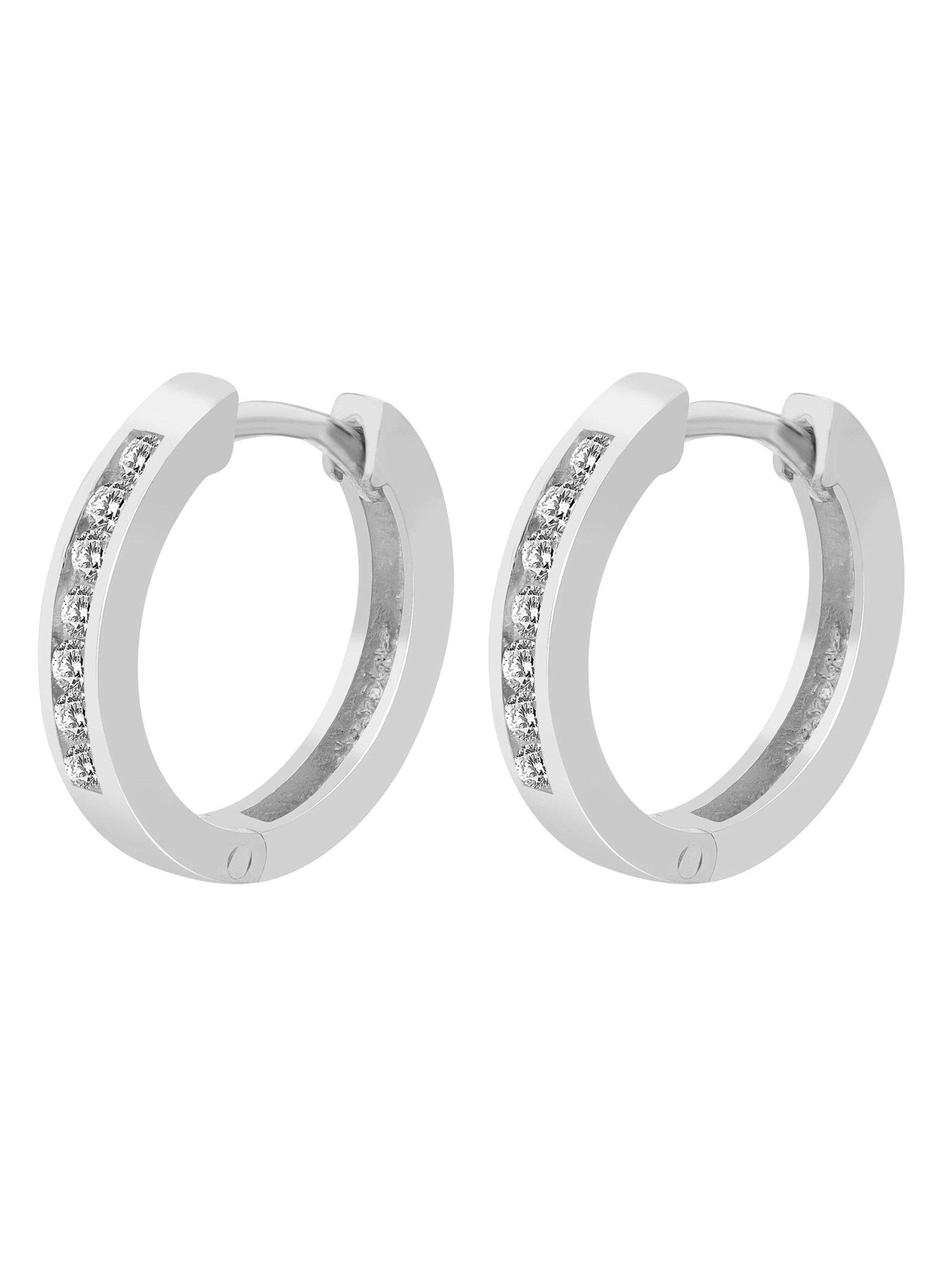 Akzent Ohrringe 'Ash, 925 Sterlingsilber, langlebig'‌‌‌‌‌ in Silber