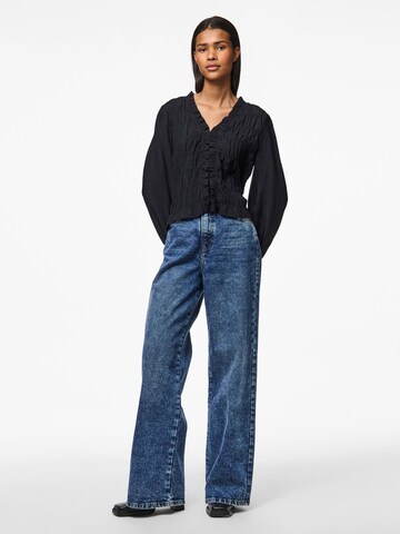 Camicia da donna 'PCDemmie' di PIECES in nero