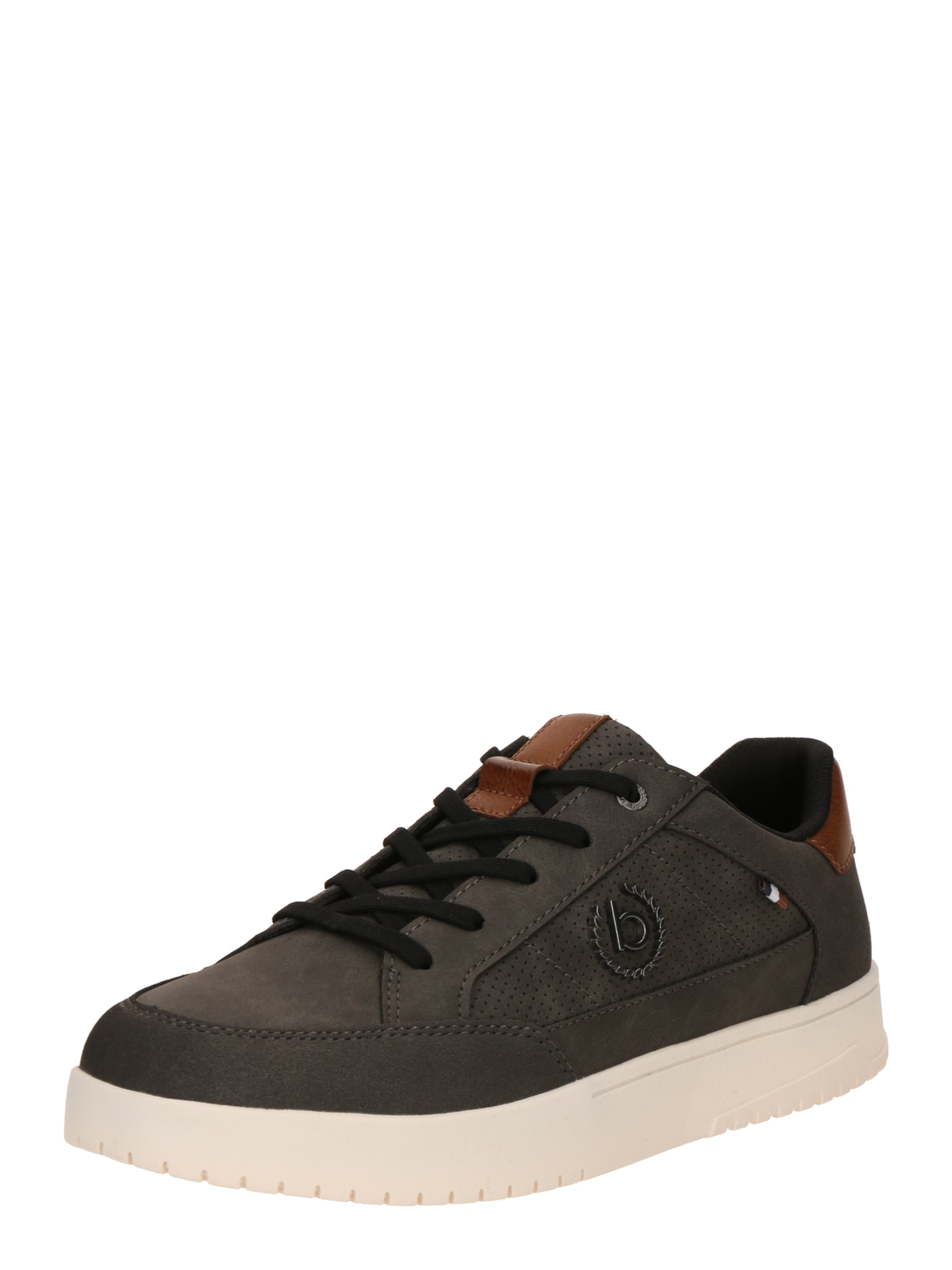 Sneaker low de la bugatti pe gri: față