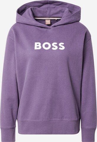 BOSS Sweatshirt 'Edelight' in Lila: voorkant