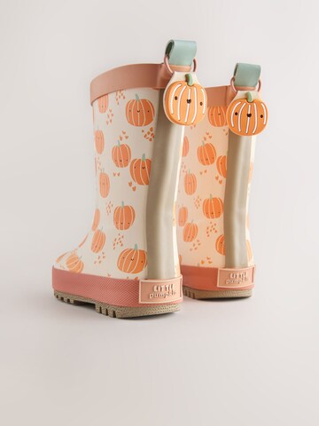 Bottes en caoutchouc Next en orange