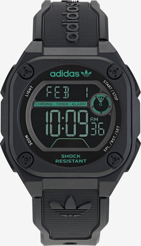 Orologio digitale 'CITY TECH TWO' di ADIDAS ORIGINALS in nero: frontale