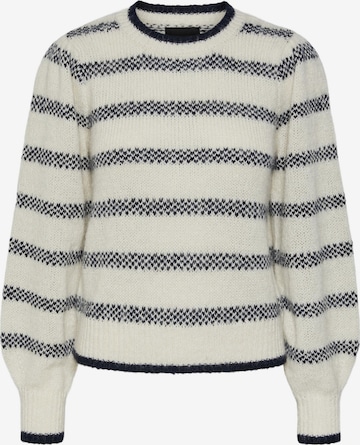PIECES Sweater 'JADINE' in Beige: front
