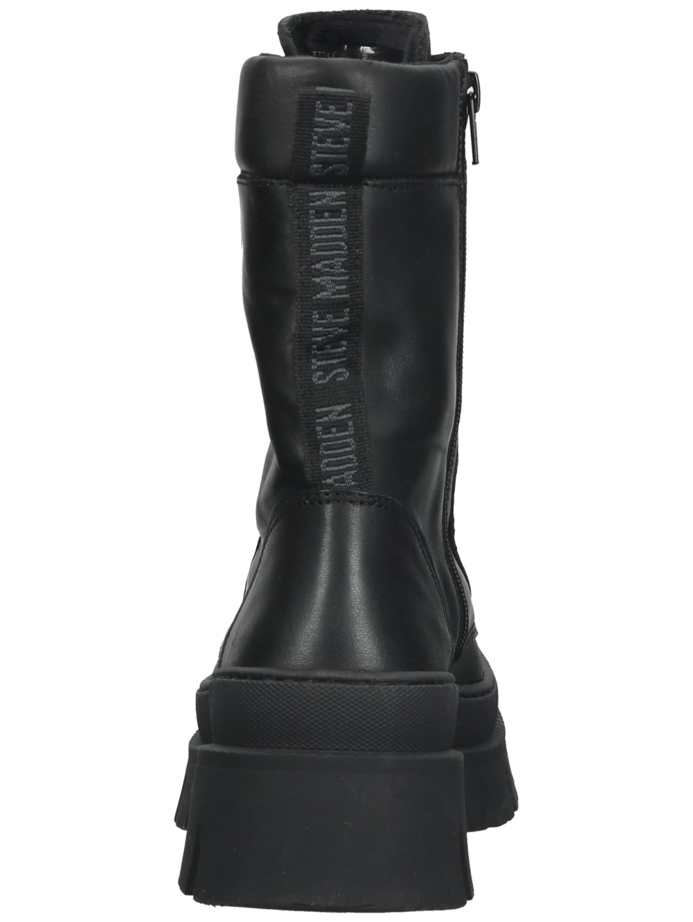 STEVE MADDEN Schnürstiefelette in Schwarz