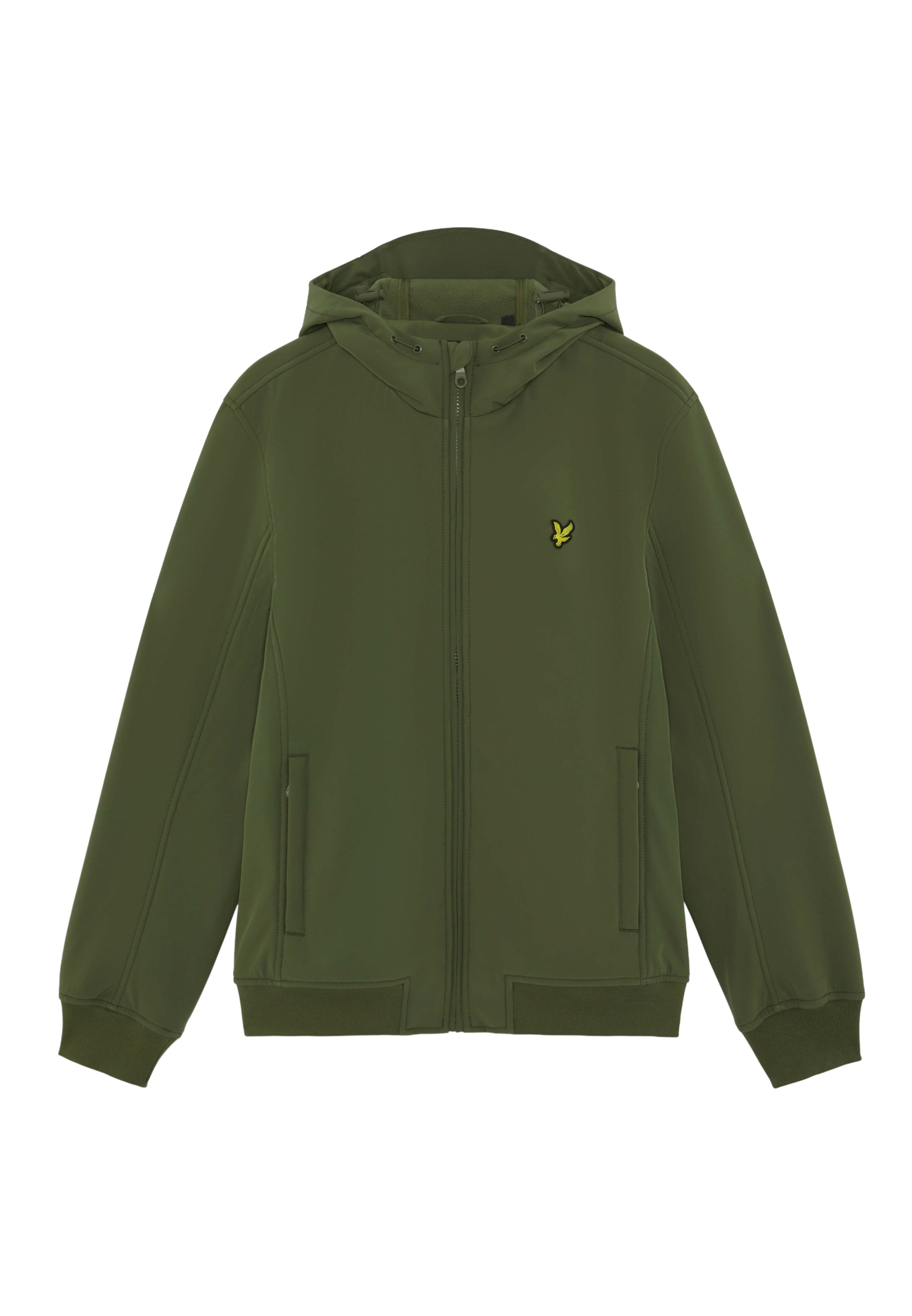 Veste de survêtement Lyle & Scott en vert : devant