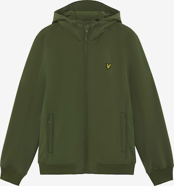 Veste de survêtement Lyle & Scott en vert : devant